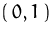 $(\,0,1\,)$