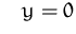 $\quad y=0$