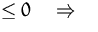 $\leq 0\quad\Rightarrow\quad$