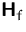 $\mathsfbf{H}_f$