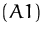 $(A1)$