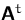 $\mathsfbf{A}^t$