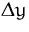 $\Delta y$