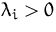 $\lambda_i \gt$