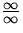 $\frac{\infty}{\infty}$