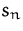 $s_n$