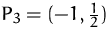 $P_3=(-1,\frac {1}{2})$